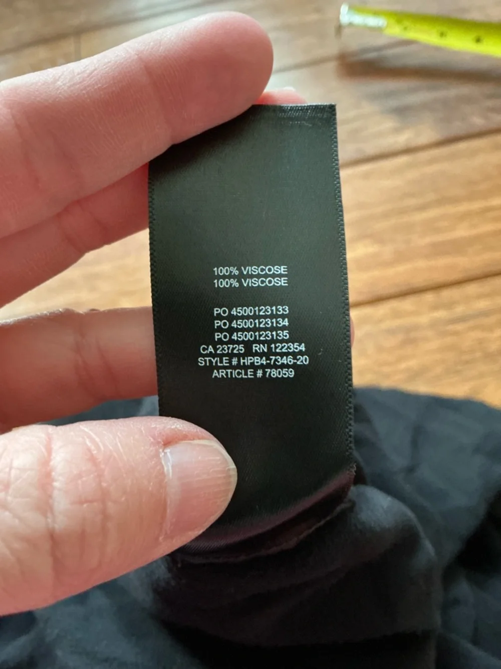 Wilfred Aritzia Black Buton Front Long Skirt, small - Picture 8 of 8